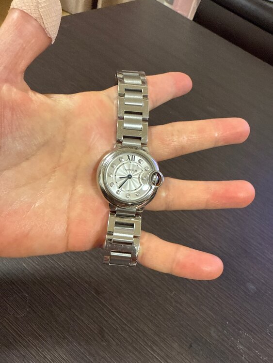 カルティエ バロンブルー 371847V（高級時計）の商品画像 - 査定依頼日：2025年3月29日 - 最高査定価格：420,000円