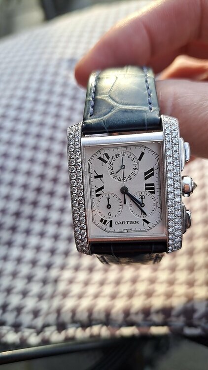カルティエ タンク MG（高級時計）の商品画像 - 査定依頼日：2026年2月21日 - 最高査定価格：1,400,000円