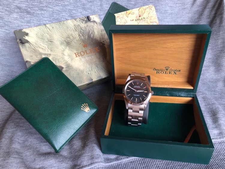 ロレックス ミルガウス ref.101（高級時計）の商品画像 - 査定依頼日：2025年6月8日 - 最高査定価格：4,000,000円