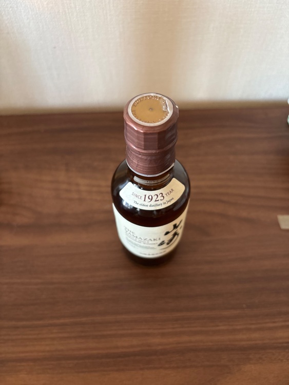 サントリーシングルモルトウイスキー山崎（お酒）の商品画像 - 査定依頼日：2025年6月28日 - 最高査定価格：1,600円