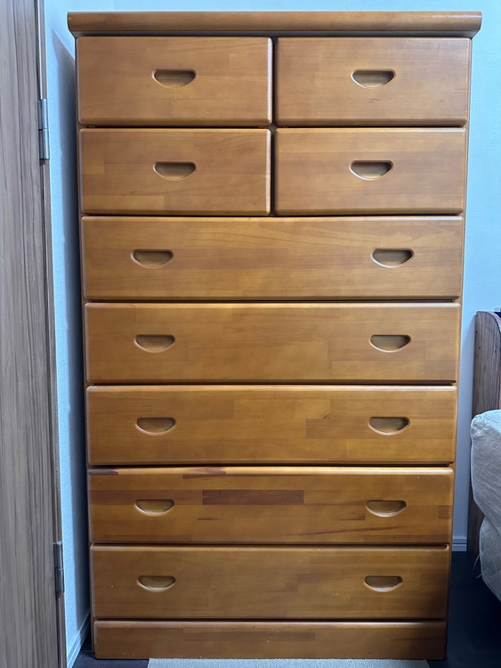 チェスト（家具・寝具）の商品画像 - 査定依頼日：2025年8月22日 - 最高査定価格：500円