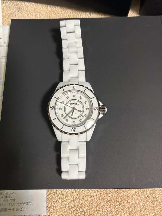 シャネル J12 H162（高級時計）の商品画像 - 査定依頼日：2025年3月23日 - 最高査定価格：400,000円