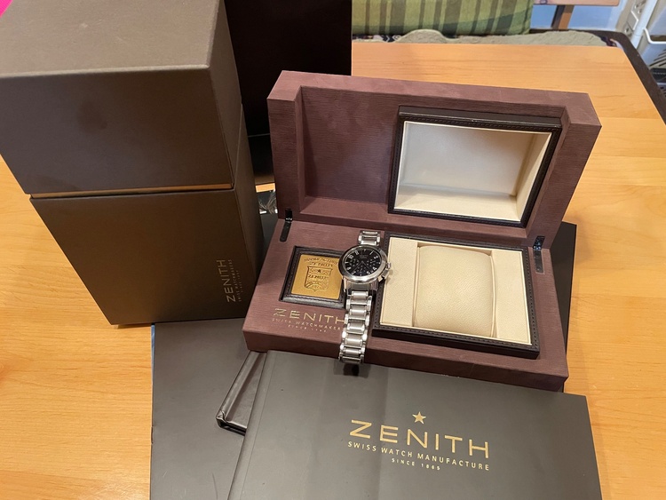 ゼニス エルプリメロ 1（高級時計）の商品画像 - 査定依頼日：2025年12月17日 - 最高査定価格：255,000円