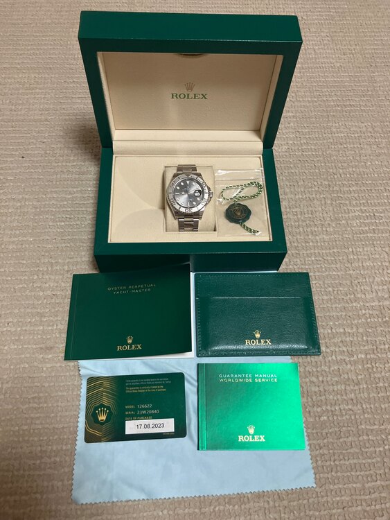 ロレックス ヨットマスター 12662（高級時計）の商品画像 - 査定依頼日：2025年5月25日 - 最高査定価格：2,000,000円