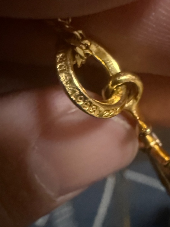 クロムハーツタイニー CHクロスチャーム22K（ブランド財布・小物）の商品画像 - 査定依頼日：2026年1月14日 - 最高査定価格：100,000円