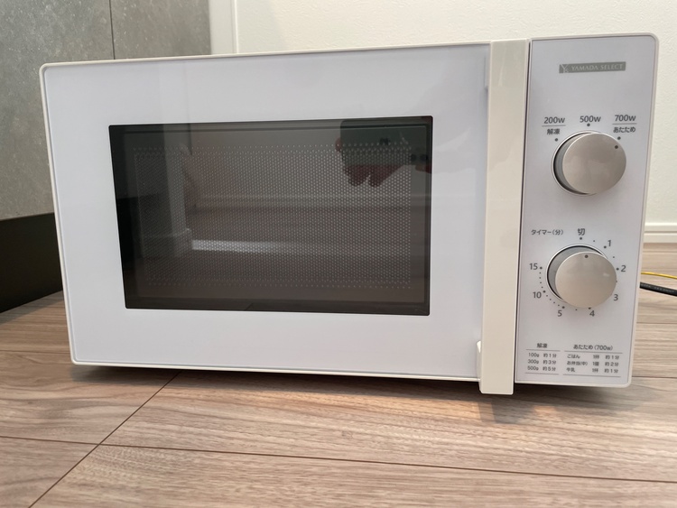 電子レンジ　YMW-M17JW5（家電）の商品画像 - 査定依頼日：2026年7月18日 - 最高査定価格：2,000円