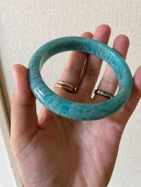 アマゾナイトバングル（金・貴金属）の商品画像 - 査定依頼日：2025年9月25日 - 最高査定価格：1,000円