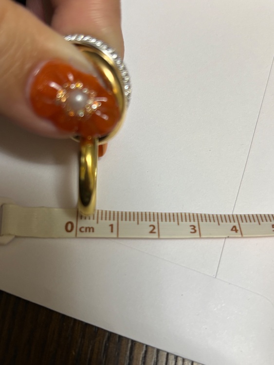 カルティエ　トリニティ ワン　リング（金・貴金属）の商品画像 - 査定依頼日：2025年6月18日 - 最高査定価格：750,000円