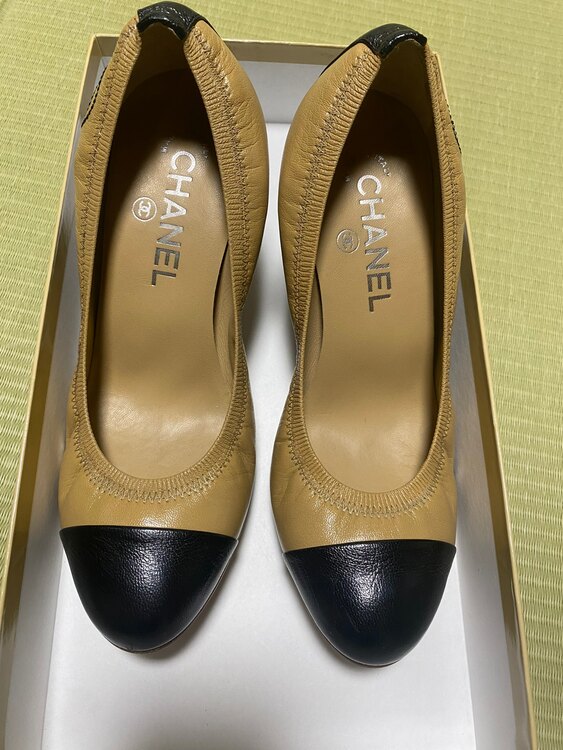 シャネル　ヒールパンプス（古着・ファッション）の商品画像 - 査定依頼日：2024年11月17日 - 最高査定価格：8,000円