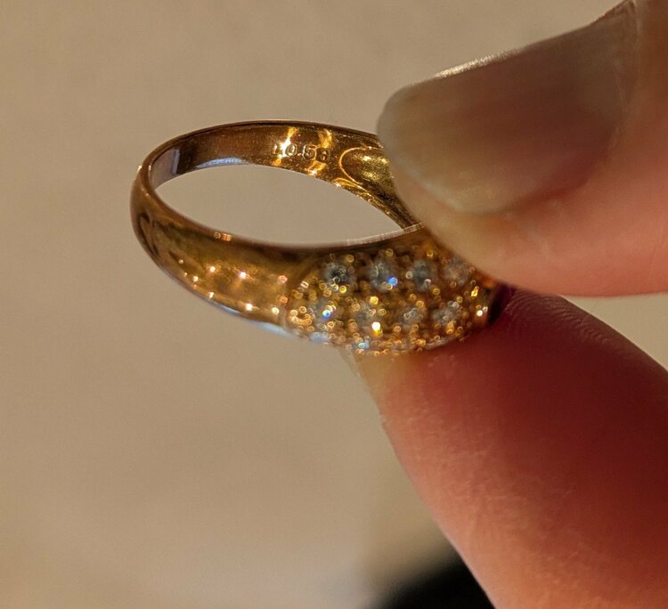 ゴールド　ルビー　ダイヤ　指輪（金・貴金属）の商品画像 - 査定依頼日：2026年2月26日 - 最高査定価格：300,000円