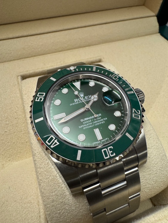 グリーンサブ（高級時計）の商品画像 - 査定依頼日：2025年9月29日 - 最高査定価格：2,900,000円