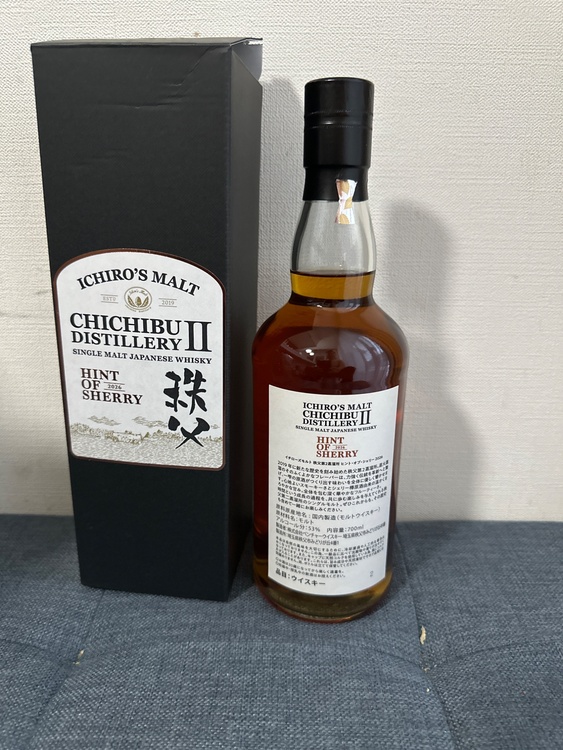 秩父Ⅱ（お酒）の商品画像 - 査定依頼日：2026年9月18日 - 最高査定価格：16,500円