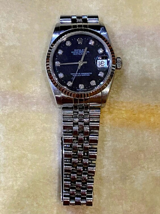 ロレックスオイスターパーペチュアル（高級時計）の商品画像 - 査定依頼日：2025年4月26日 - 最高査定価格：5,000,000円