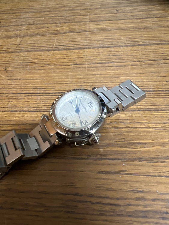 カルティエ パシャ （高級時計）の商品画像 - 査定依頼日：2025年6月23日 - 最高査定価格：260,000円