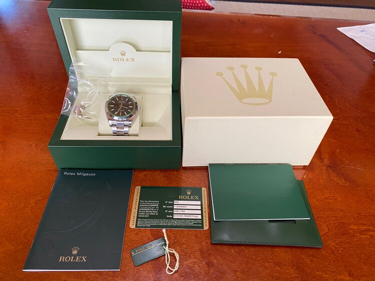 ミルガウス（高級時計）の商品画像 - 査定依頼日：2025年4月5日 - 最高査定価格：1,230,000円