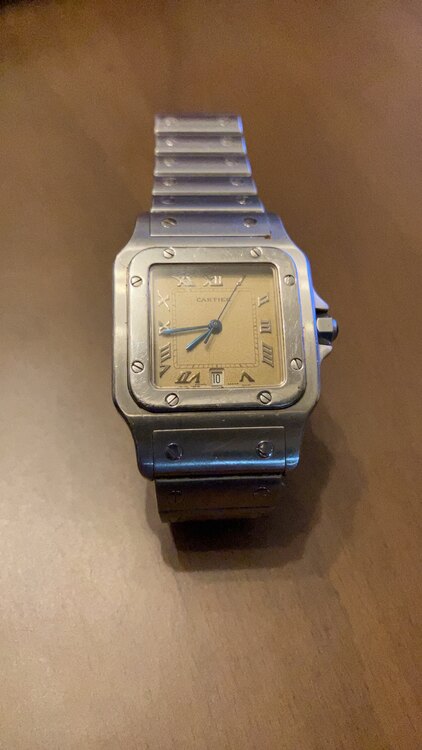 カルティエ サントス w2025d（高級時計）の商品画像 - 査定依頼日：2025年2月25日 - 最高査定価格：500,000円