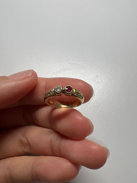 指輪（金・貴金属）の商品画像 - 査定依頼日：2025年2月12日 - 最高査定価格：56,000円