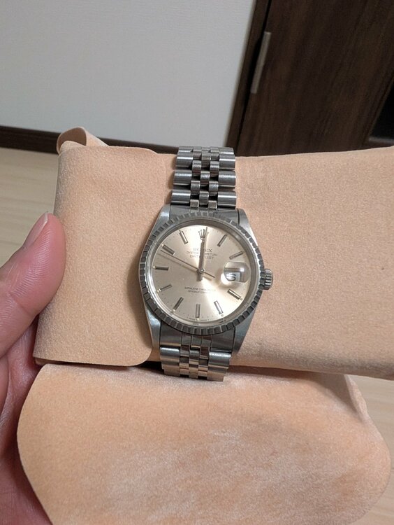 ロレックス デイトジャスト 16220（高級時計）の商品画像 - 査定依頼日：2026年1月10日 - 最高査定価格：850,000円