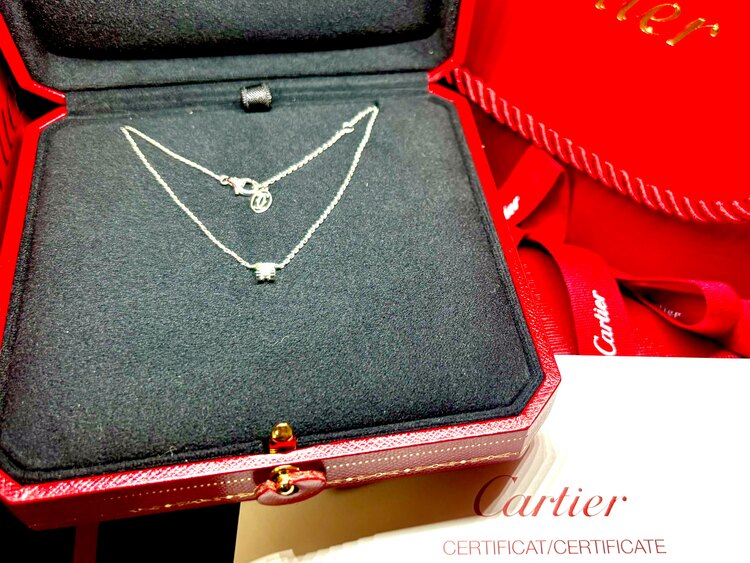 カルティエ　ダイヤネックレス（宝石）の商品画像 - 査定依頼日：2025年3月19日 - 最高査定価格：84,000円