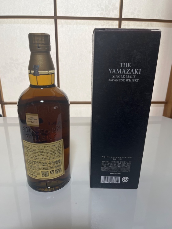 サントリーシングルモルト 山崎12年 700ml （お酒）の商品画像 - 査定依頼日：2026年6月1日 - 最高査定価格：21,500円