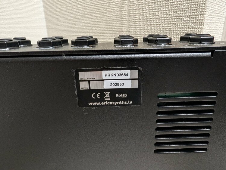 erica synth perkons HD-D1（ピアノ・楽器・PA機材）の商品画像 - 査定依頼日：2026年8月7日 - 最高査定価格：200,000円