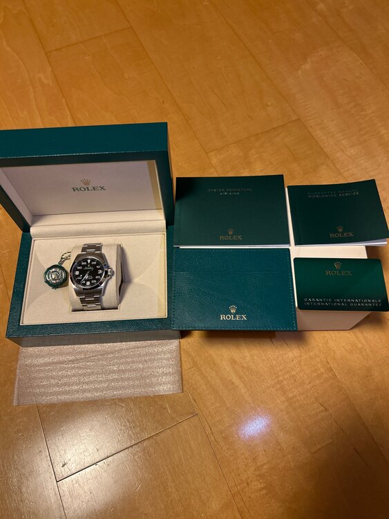 ロレックス エアキング 12690（高級時計）の商品画像 - 査定依頼日：2025年5月20日 - 最高査定価格：1,180,000円