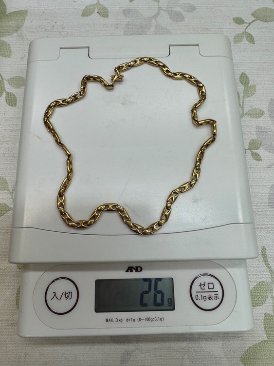 ネックレス（金・貴金属）の商品画像 - 査定依頼日：2026年2月7日 - 最高査定価格：510,000円