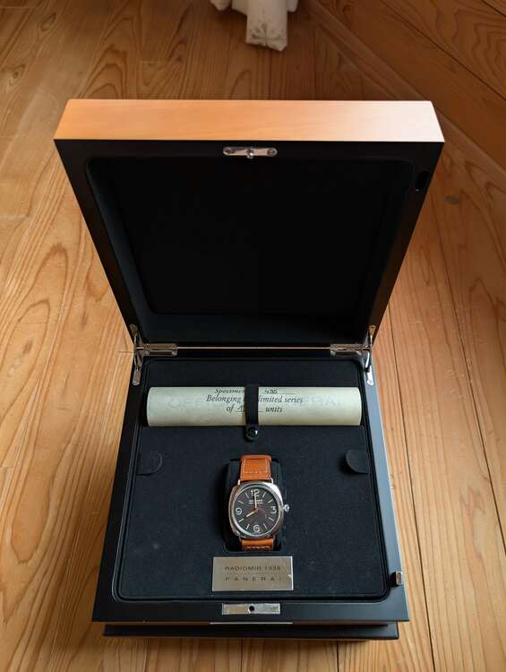 パネライ ラジオミール PAM0023（高級時計）の商品画像 - 査定依頼日：2025年6月1日 - 最高査定価格：620,000円