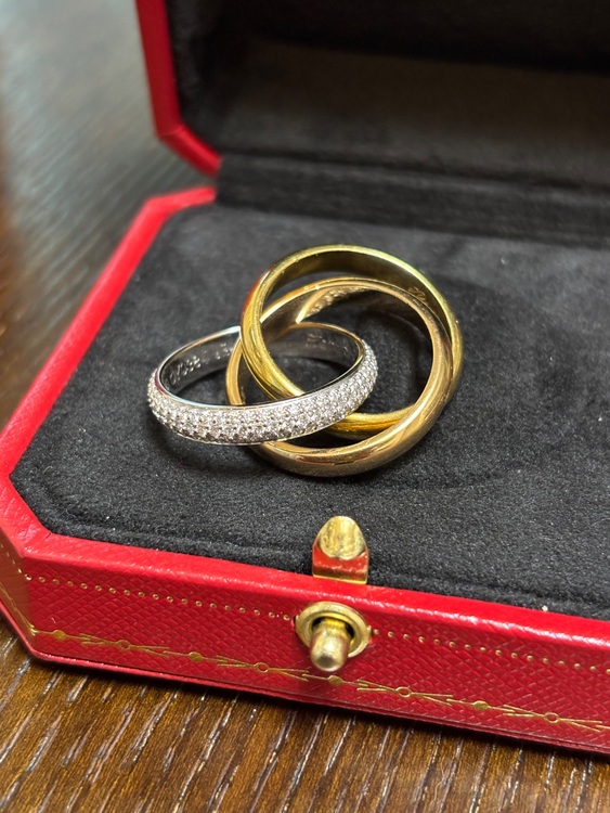 カルティエ　トリニティ ワン　リング（金・貴金属）の商品画像 - 査定依頼日：2025年6月18日 - 最高査定価格：750,000円