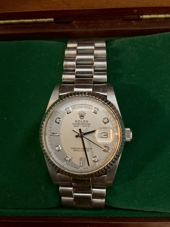 ロレックス デイデイト 1803A 240****番’68年頃製 メンズ（高級時計）の商品画像 - 査定依頼日：2025年11月8日 - 最高査定価格：2,200,000円