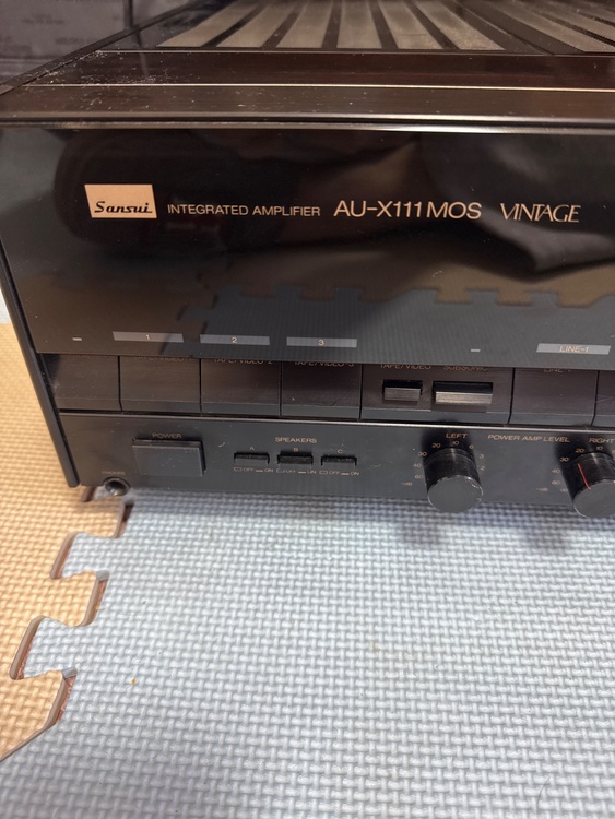 SANSUI AU-X1111 MOS VINTAGE（オーディオ・スピーカー）の商品画像 - 査定依頼日：2026年2月23日 - 最高査定価格：100,000円