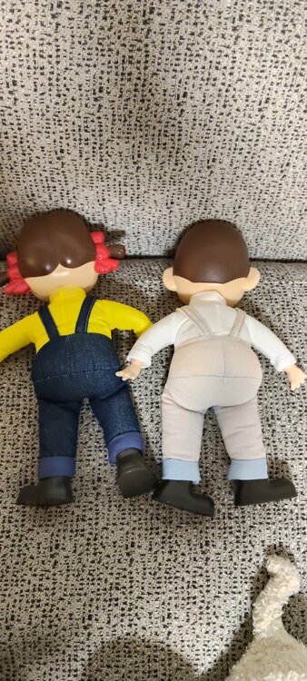 ペコちゃんとポコくんの人形（美術品・骨董品）の商品画像 - 査定依頼日：2026年8月3日 - 最高査定価格：1,000円