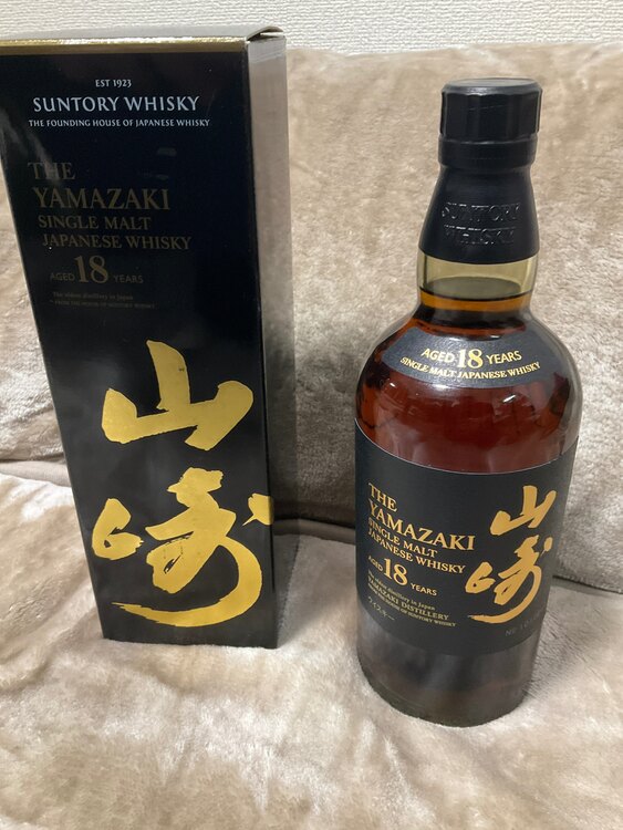 ウイスキー サントリー山崎 （お酒）の商品画像 - 査定依頼日：2025年2月25日 - 最高査定価格：88,000円