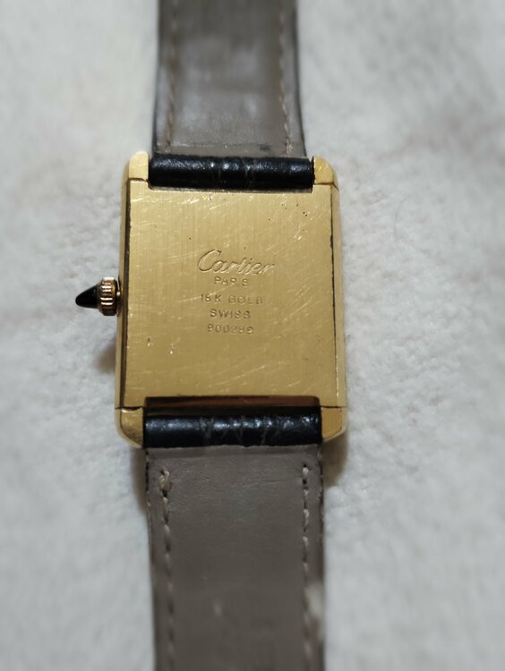 <font dir="auto" style="vertical-align: inherit;"><font dir="auto" style="vertical-align: inherit;">
Cartier
</font></font> tanque 900289（高級時計）の商品画像 - 査定依頼日：2025年12月23日 - 最高査定価格：980,000円