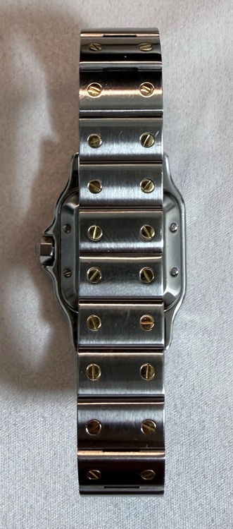 Cartier カルティエ サントス ガルベ 自動巻き Ref.2423（高級時計）の商品画像 - 査定依頼日：2026年9月17日 - 最高査定価格：580,000円