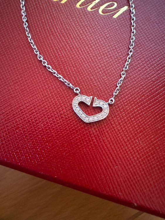 カルティエ　Ｃハートネックレス（金・貴金属）の商品画像 - 査定依頼日：2025年12月16日 - 最高査定価格：170,000円