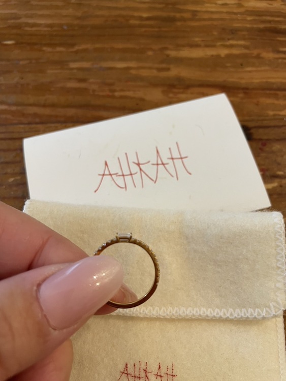 AHKAH ソルティアスタビー リング 18Kイエローゴールド/ダイヤモンド（金・貴金属）の商品画像 - 査定依頼日：2026年1月22日 - 最高査定価格：40,000円