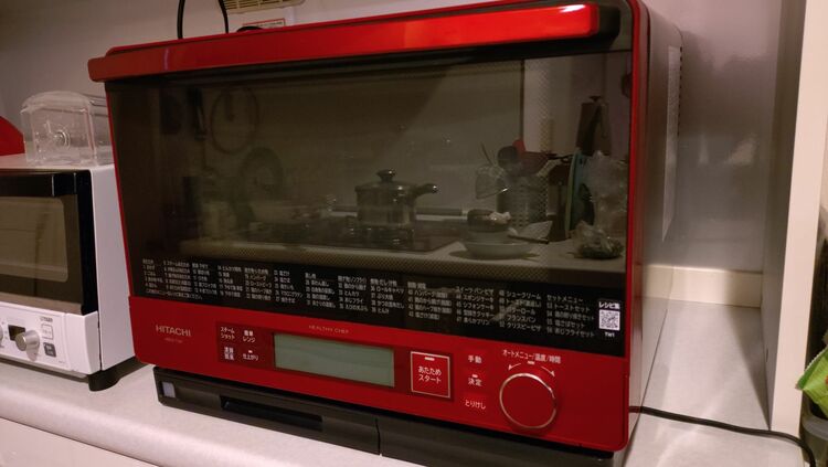 日立　過熱水蒸気オーブンレンジ　MRO-TW1（家電）の商品画像 - 査定依頼日：2025年12月2日 - 最高査定価格：1,000円