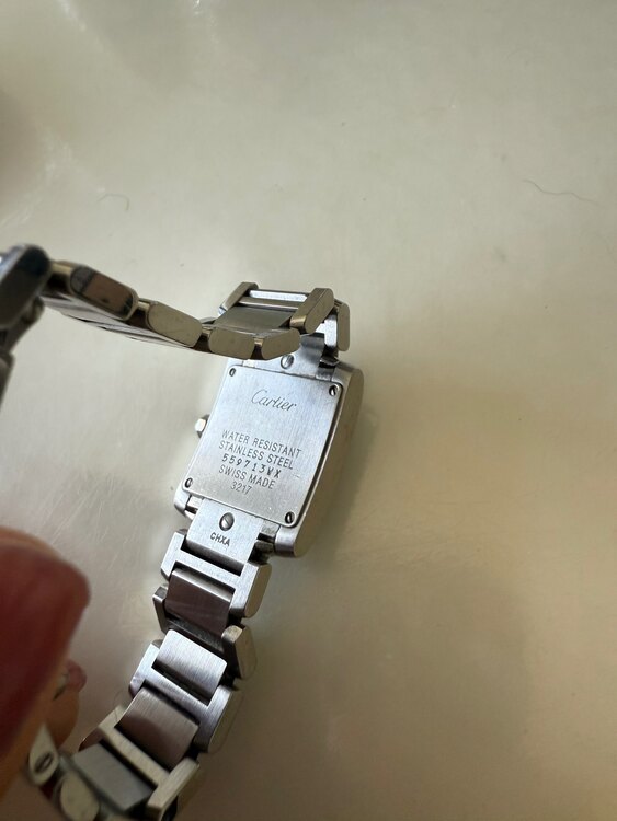 カルティエ タンク （高級時計）の商品画像 - 査定依頼日：2025年5月21日 - 最高査定価格：270,000円