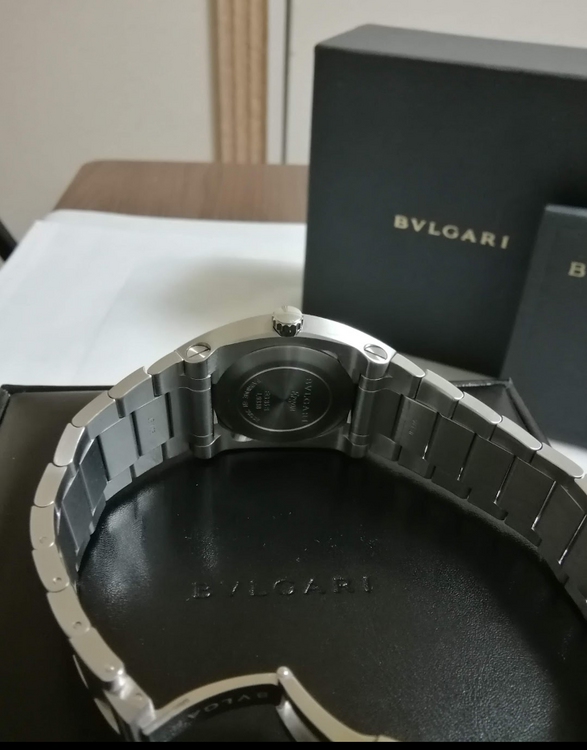 未使用。BVLGARI　エルゴン　自動巻きデイト（高級時計）の商品画像 - 査定依頼日：2025年4月28日 - 最高査定価格：200,000円