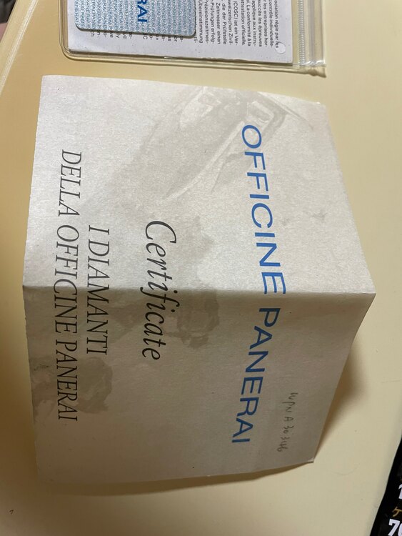 パネライ ルミノール PAM0003（高級時計）の商品画像 - 査定依頼日：2025年2月24日 - 最高査定価格：1,150,000円