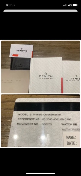 03.2040.4061/69 C496（高級時計）の商品画像 - 査定依頼日：2022年1月10日 - 最高査定価格：380,000円