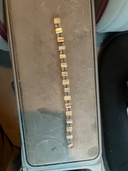 板ルチルブレスレット（宝石）の商品画像 - 査定依頼日：2026年3月29日 - 最高査定価格：200,000円