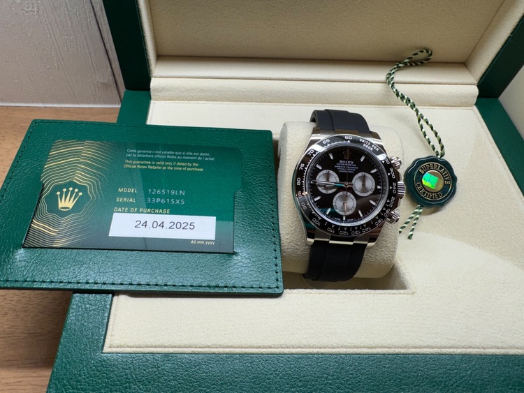 126519LN（高級時計）の商品画像 - 査定依頼日：2025年6月24日 - 最高査定価格：5,850,000円