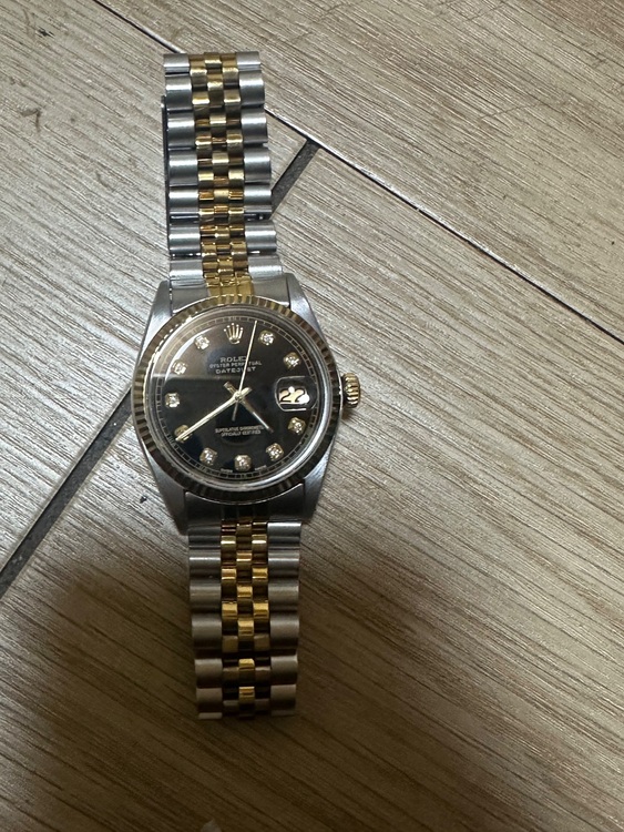 ロレックスデイトジャスト　BK ダイヤ（高級時計）の商品画像 - 査定依頼日：2025年10月30日 - 最高査定価格：500,000円