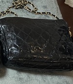 リザード　フリンジ チェーンショルダー（ブランドバッグ）の商品画像 - 査定依頼日：2026年2月26日 - 最高査定価格：50,000円