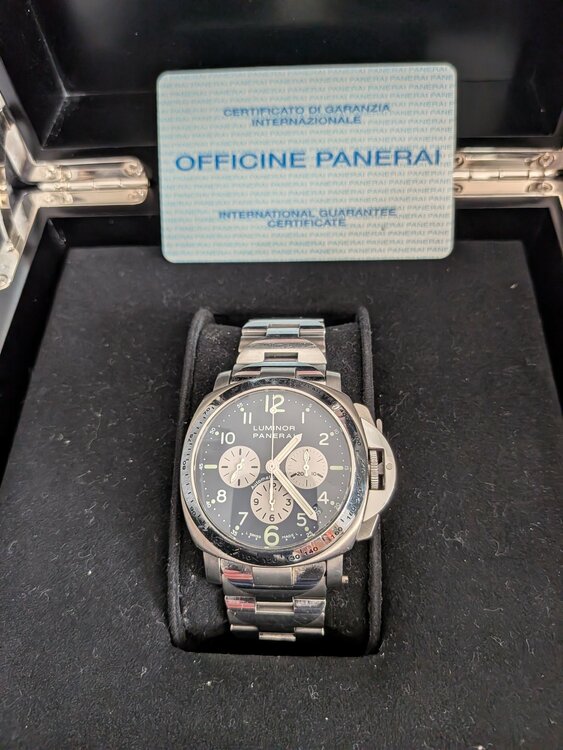 LUMINOR CHRONO 40MM（高級時計）の商品画像 - 査定依頼日：2026年10月11日 - 最高査定価格：1,100,000円