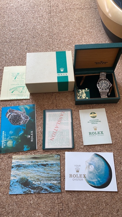 ロレックス サブマリーナー 168（高級時計）の商品画像 - 査定依頼日：2026年1月28日 - 最高査定価格：2,580,000円