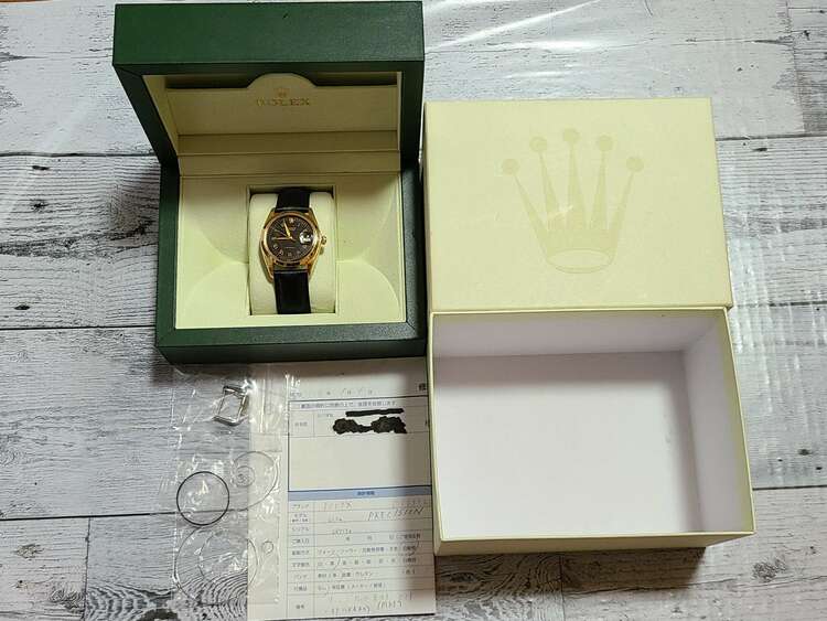 正規品 ROLEX ロレックス デイトジャスト 16233G E番 10Pダイヤ（高級時計）の商品画像 - 査定依頼日：2025年5月23日 - 最高査定価格：1,080,000円