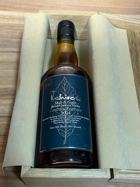 イチローズモルト＆グレーンブレンデッドジャパニーズリミテッドエディション2024（お酒）の商品画像 - 査定依頼日：2025年4月29日 - 最高査定価格：160,000円